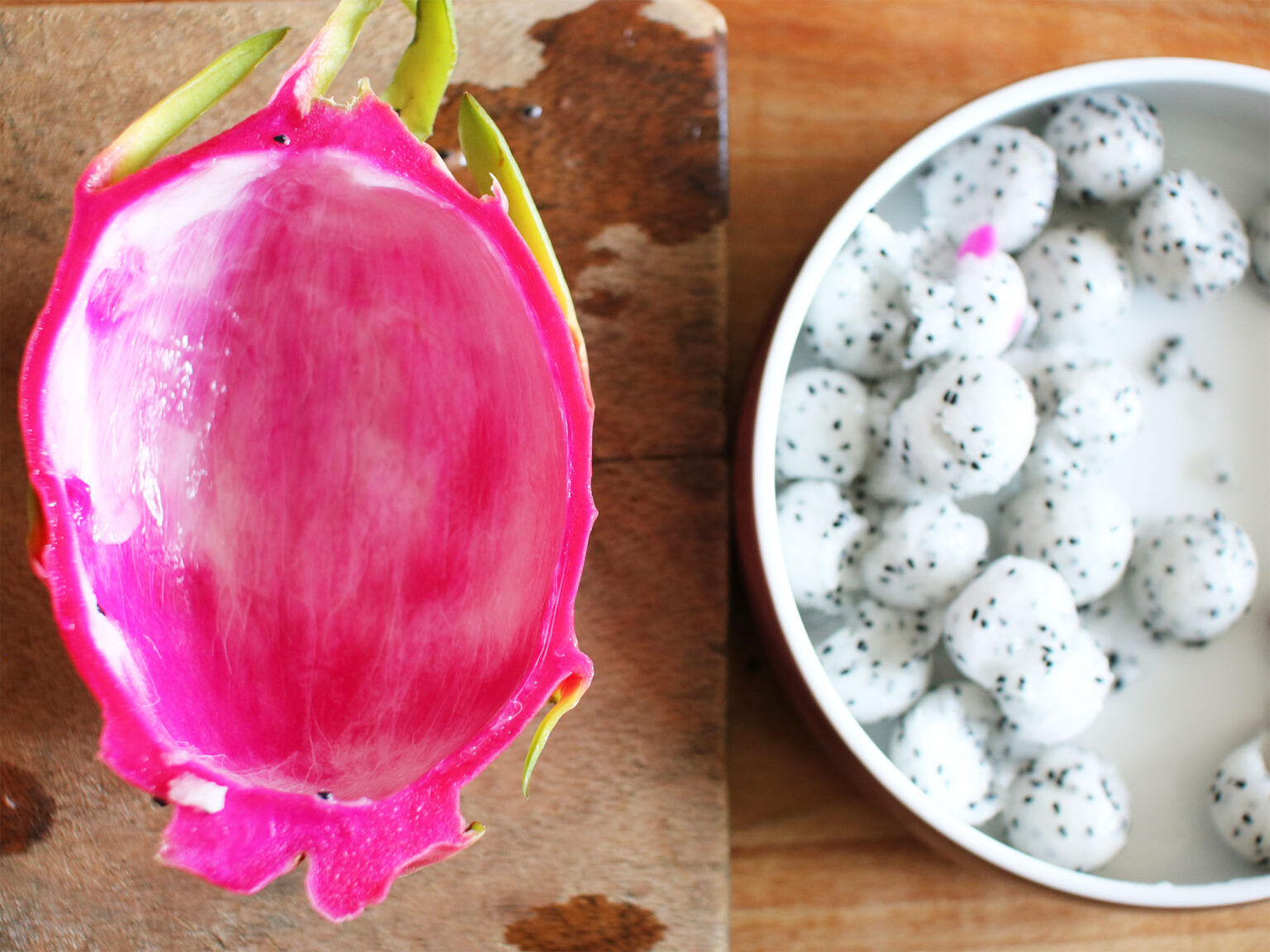 Dragon Fruit Breakfast Bowl with Greek Yogurt and Granola Recipe 2 Hungry Birds