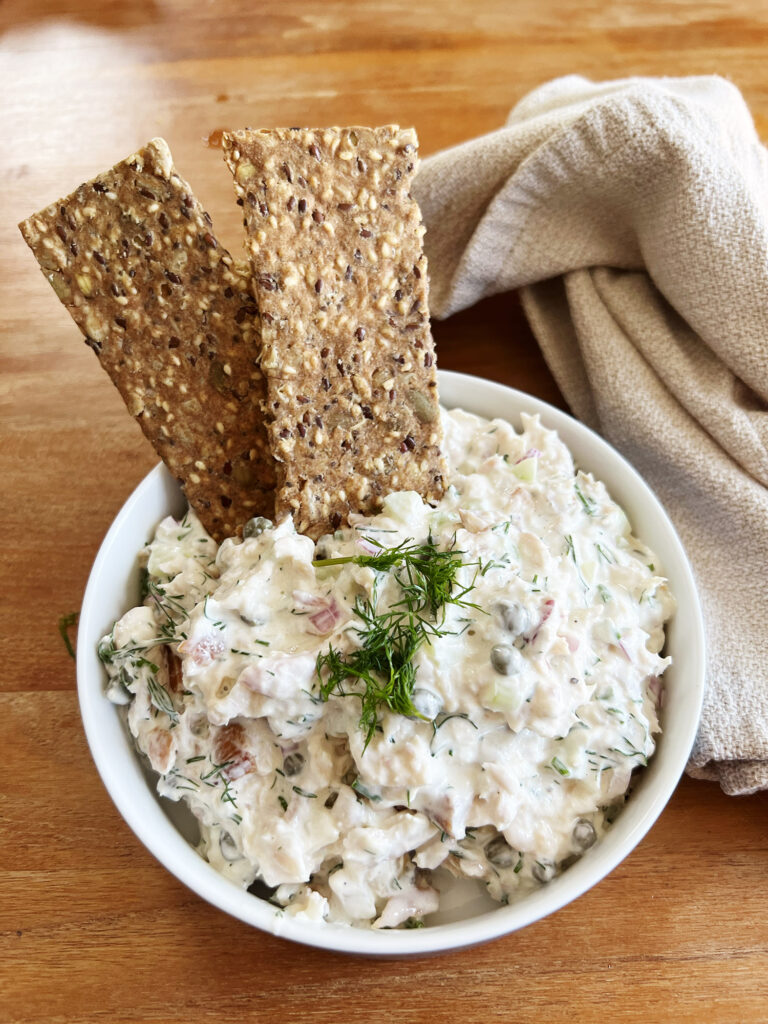 Recipe: Tina’s Smoked trout salad