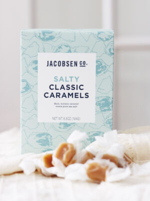 Salty Classic Caramels - Pure Sea Salt Caramel - Jacobsen Salt Co. - Shop - 2 Hungry Birds