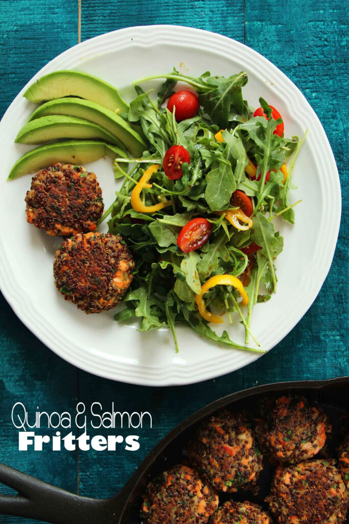 Recipe: Quinoa and Salmon Fritters