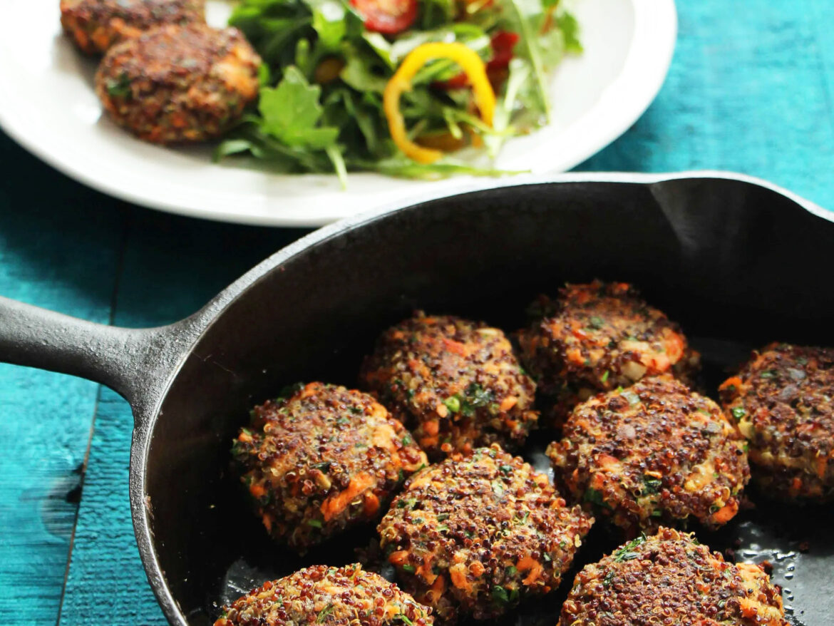 Recipe: Quinoa and Salmon Fritters