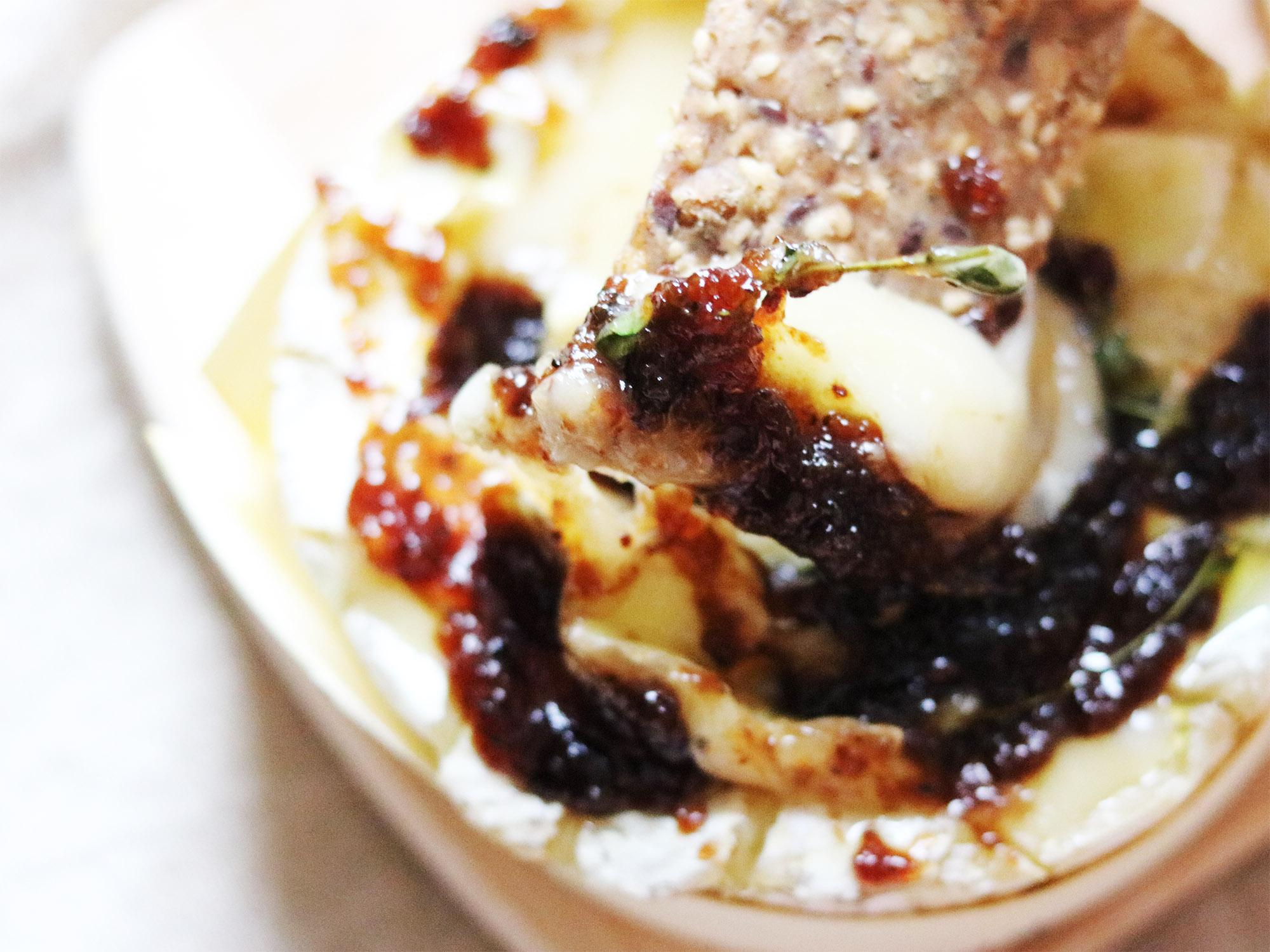 Recipe: Baked Camembert with Savory Orange Marmalade