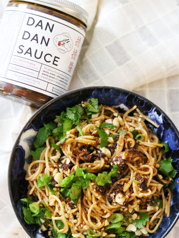 Sichuan Spicy Dan Dan Noodle Sauce - Chinese Laundry Shop - 2 Hungry Birds