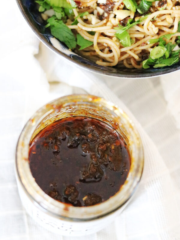 Sichuan Spicy Dan Dan Noodle Sauce - Chinese Laundry Shop - 2 Hungry Birds