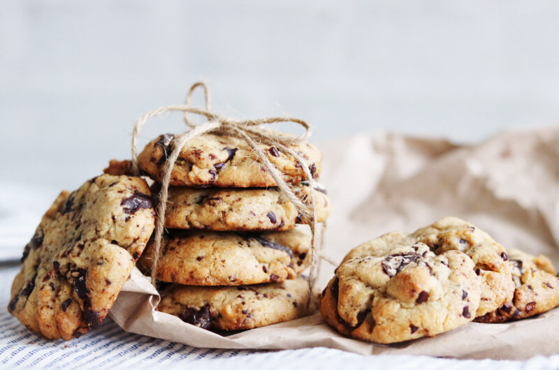 Recipe: Chocolate Chunk Cookies with Cocoa Nibs