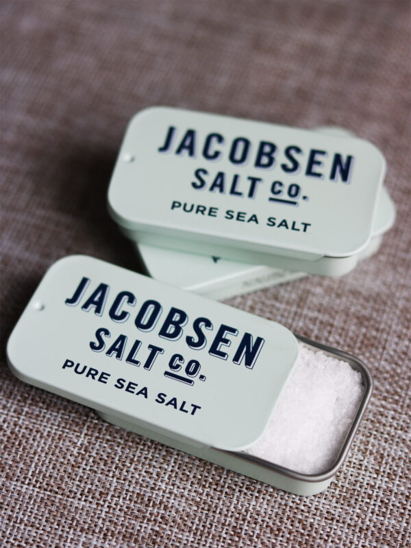 Pure Sea Salt - Slide Tin - Jacobsen Salt Co. - Shop - 2 Hungry Birds
