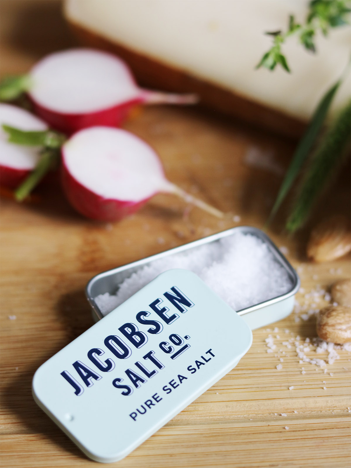 Hand-Harvested Pure Flake Finishing Salt, 4 oz, Jacobsen Salt Co.