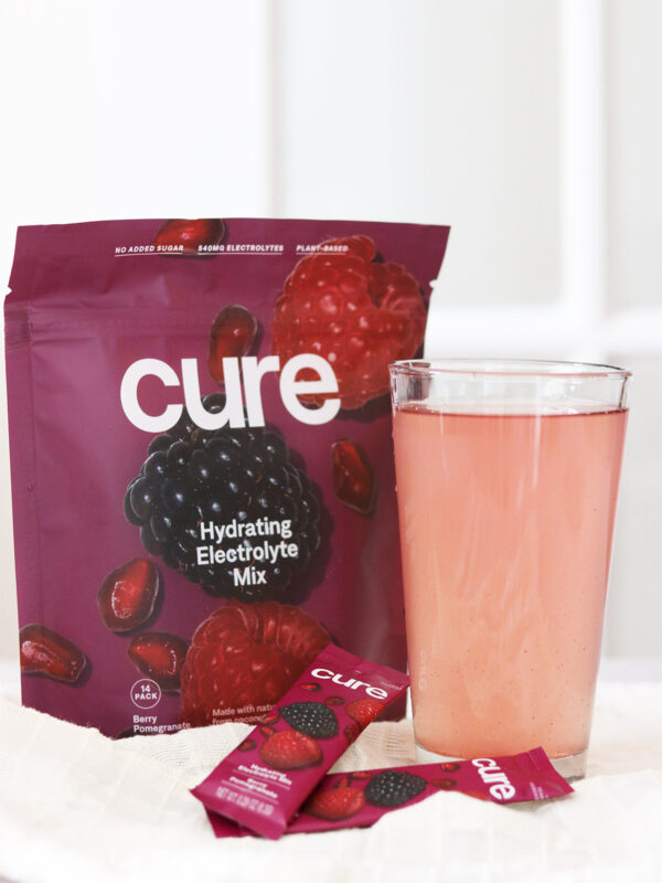 Berry Pomegranate Hydrating Electrolyte Mix - Cure - 2 Hungry Birds Shop