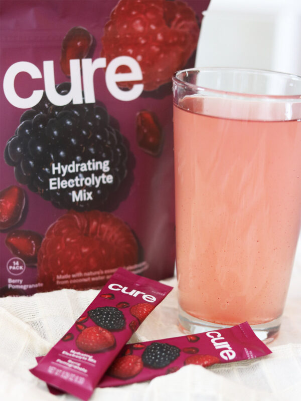 Berry Pomegranate Hydrating Electrolyte Mix - Cure - 2 Hungry Birds Shop