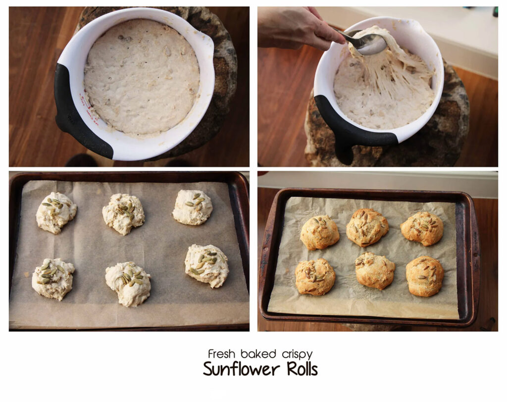 Recipe: Crispy sunflower rolls