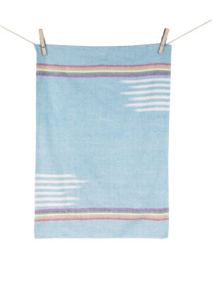 Rainbows - Handwoven Tea Towel - Weavers Project Shop