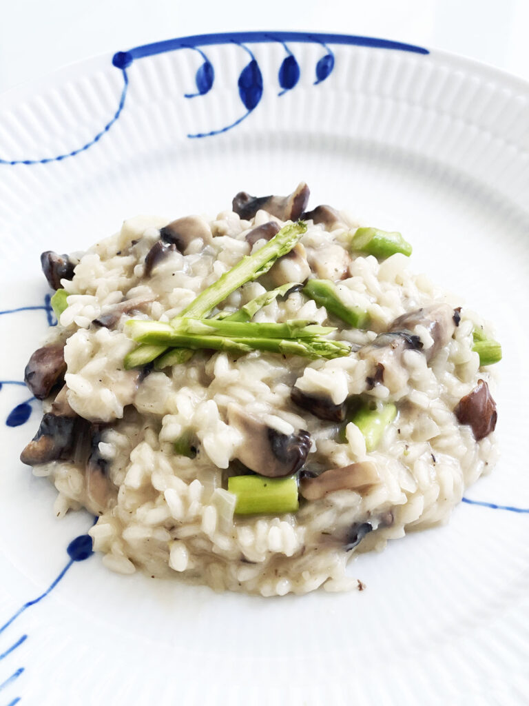 Recipe: Easy Asparagus & Mushroom Risotto