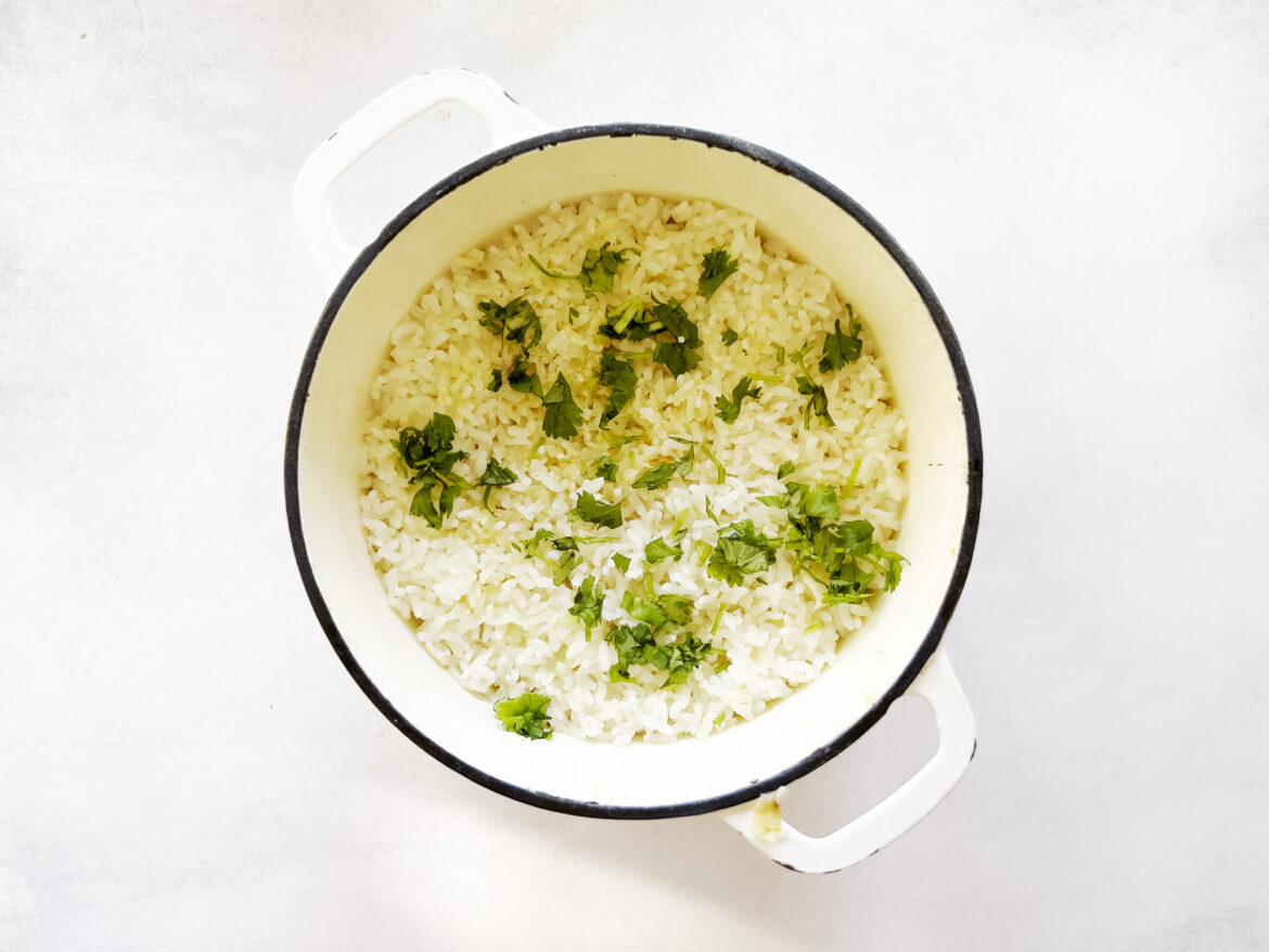 Recipe: Garlic Butter Rice