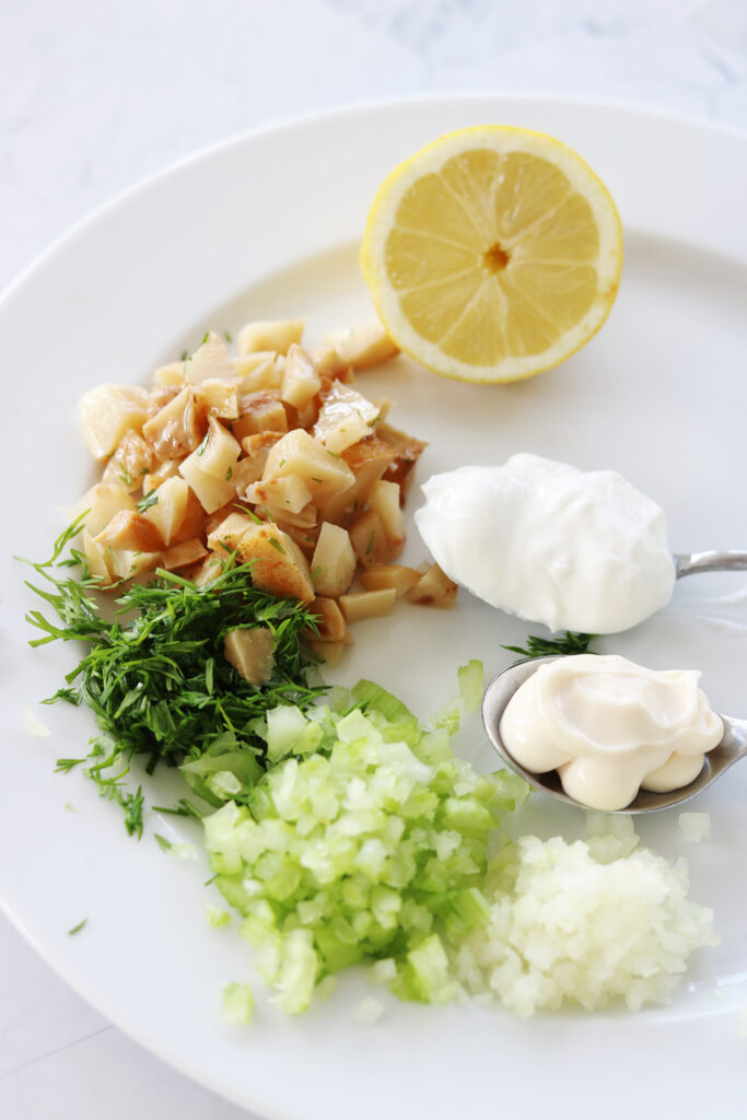 Recipe: Celery Root imitation Whitefish salad