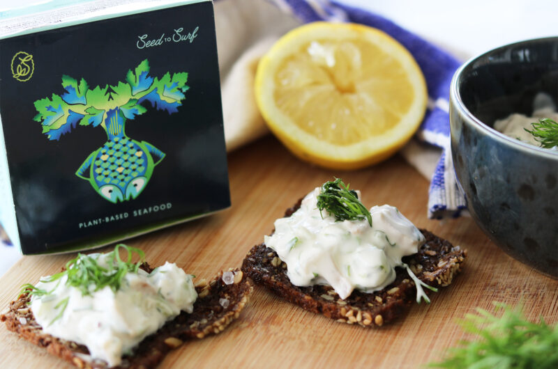 Recipe: Celery Root imitation Whitefish salad - Seed to Surf Plant-based Seafood alternative