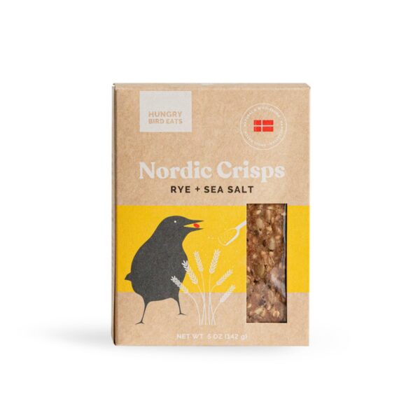 Rye + Sea Salt - Nordic Crisps - Hungry Bird Eats