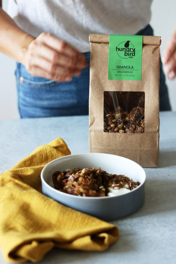 Gingerbread Granola - Hungry Bird Eats - 2 Hungry Birds